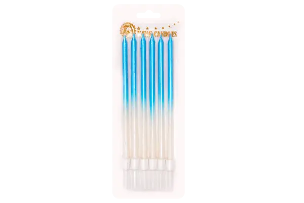 Metallic Gradient Pencil Candle Set 1