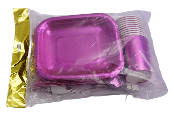pink metallic birthday party pack 1
