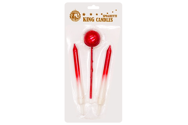 candy ombre candle set 1