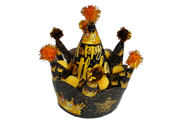 handmade luxury boys party hat 1