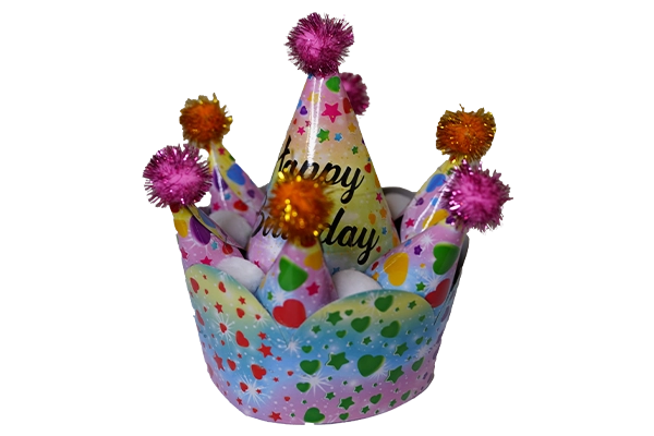 handmade luxury girls party hat 1