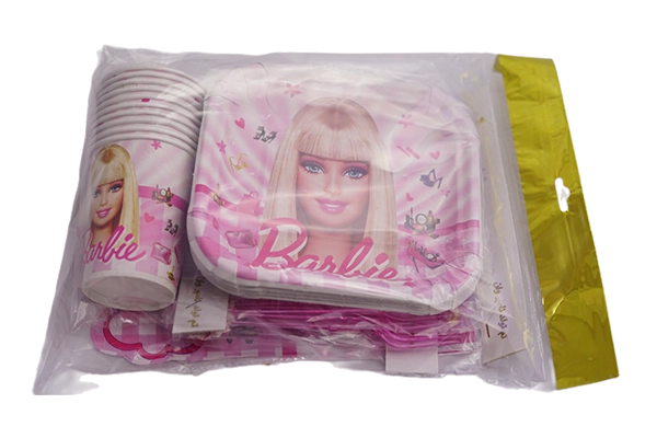 barbie theme birthday party pack 1