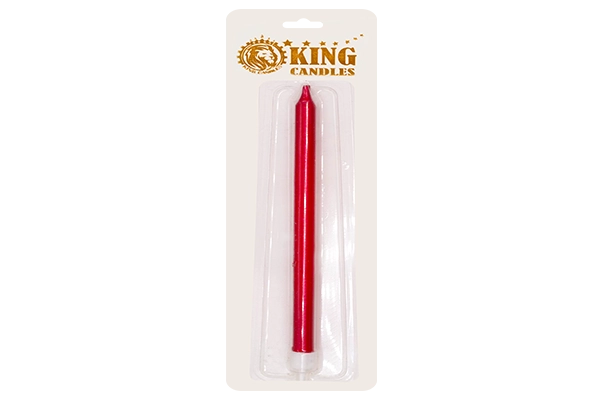 full metallic birthday candle 1