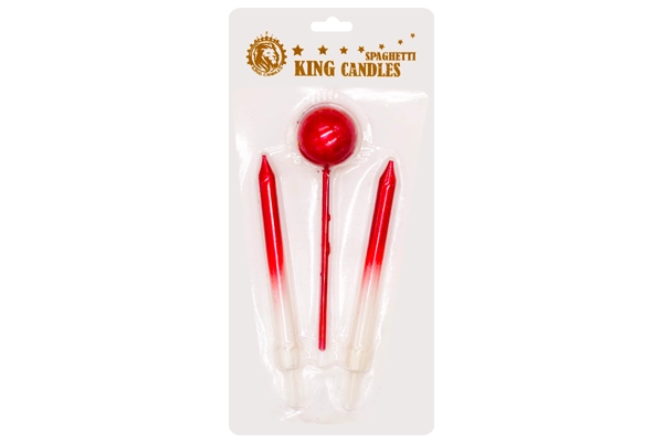 ombre birthday candle 1