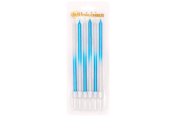 metallic ombre birthday candles 1