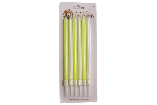 pastel salt glitter pencil candles 1
